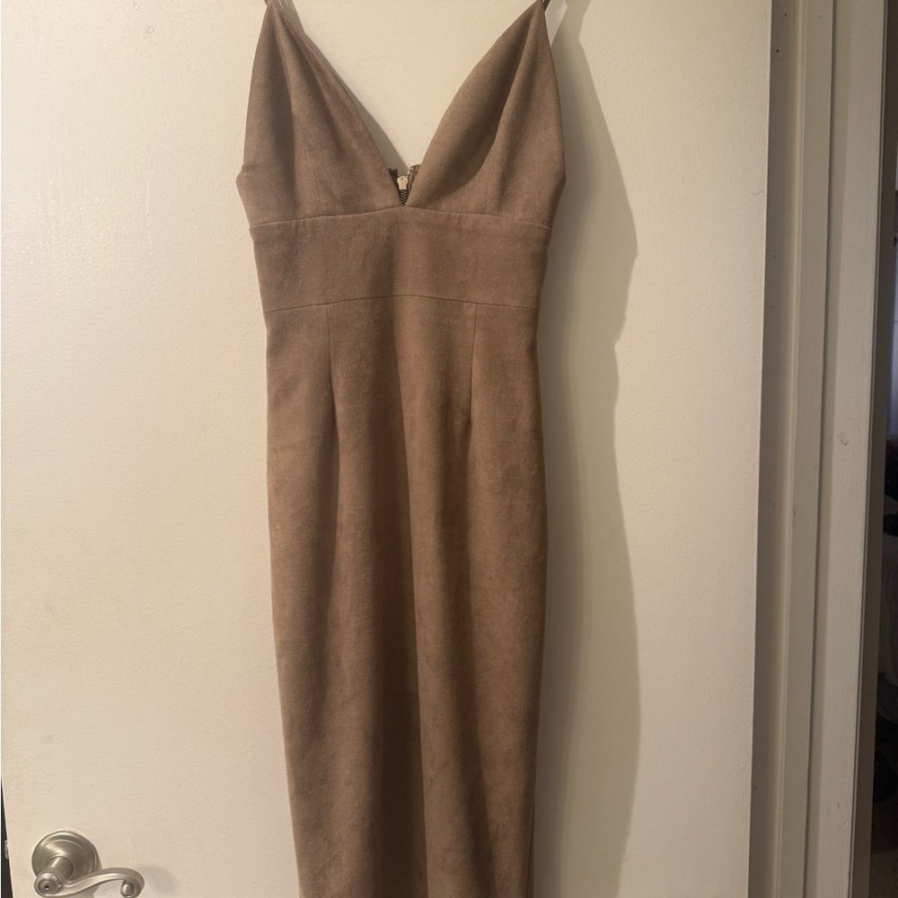 Elegant Tan Dress